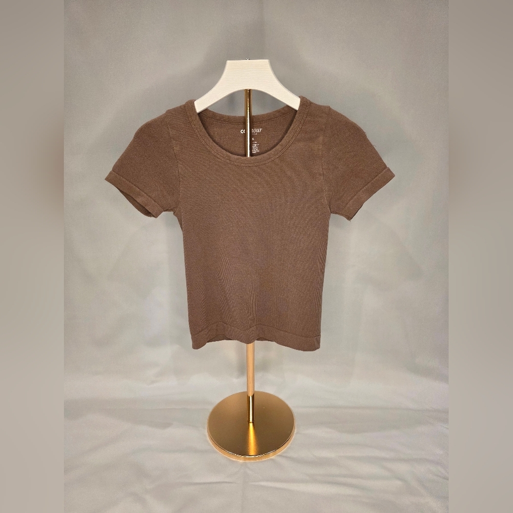 PacSun Brown Short Sleeve Tee